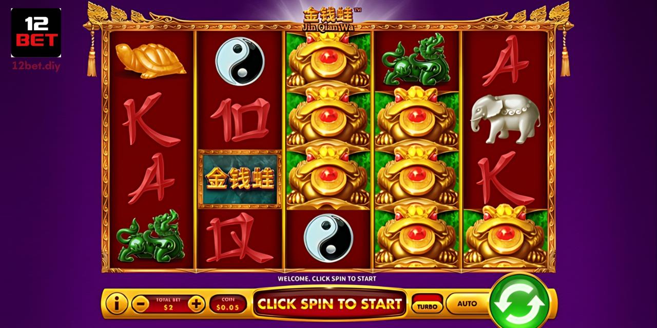 Biểu tượng ếch vàng có giá trị nhất để xét thưởng trúng Jackpot