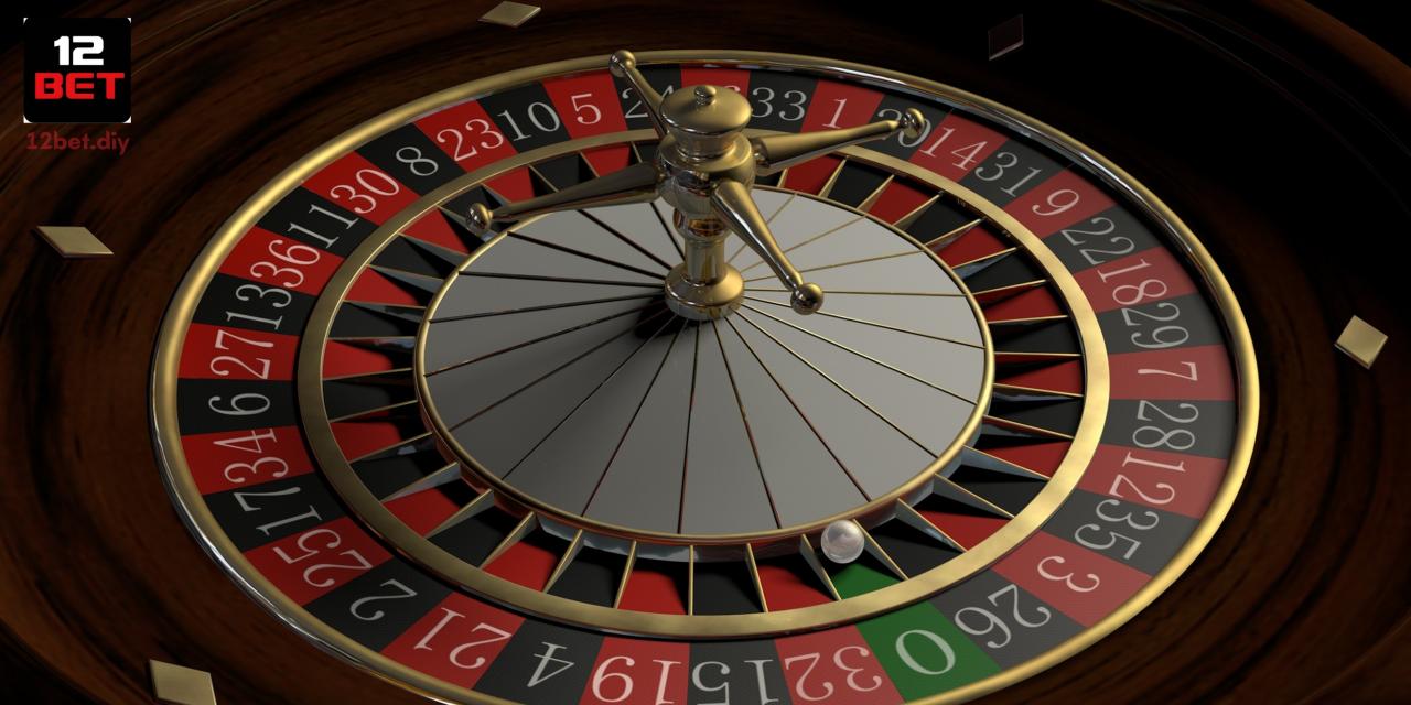 Chi tiết các bước chơi Roulette tại nhà cai 12Bet